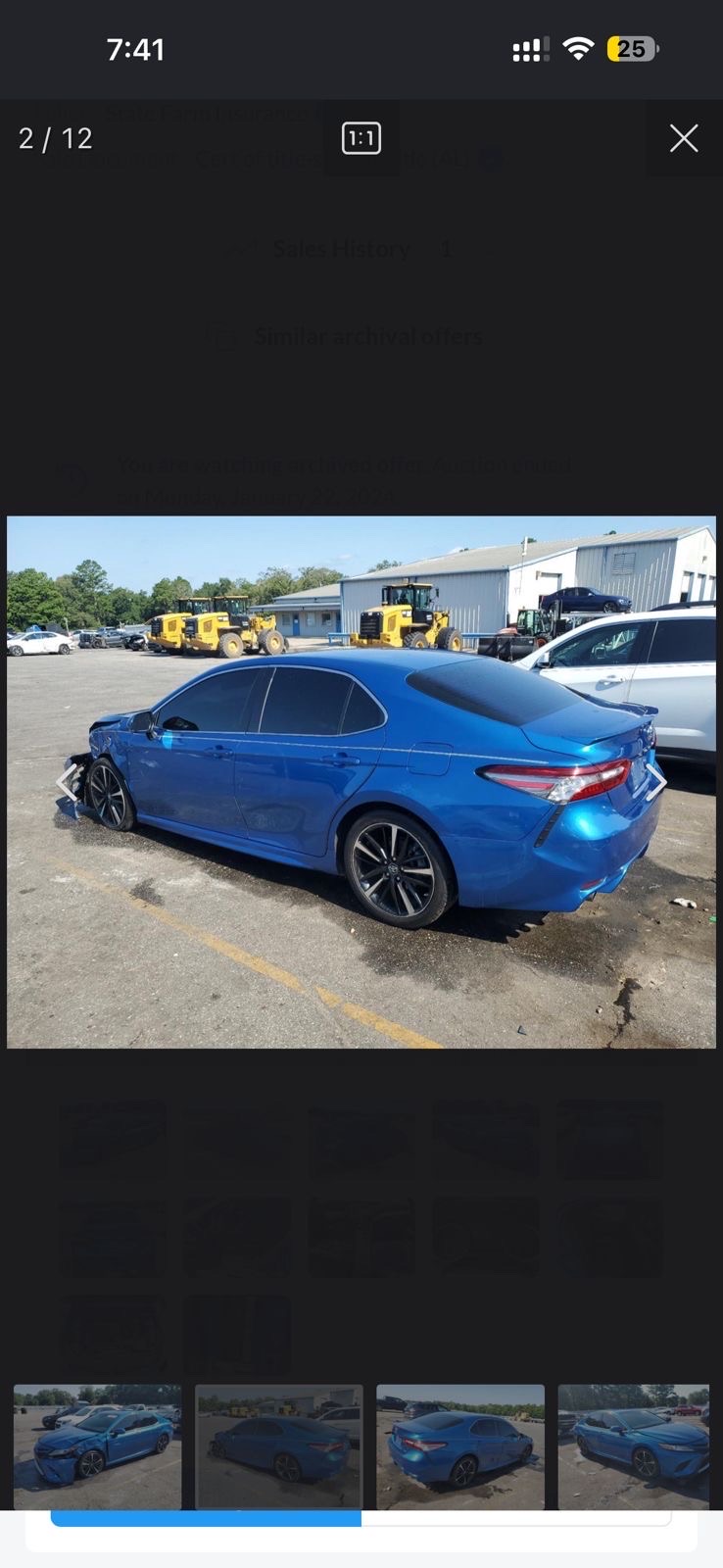 2018 Toyota Camry XSE thumbnail 17