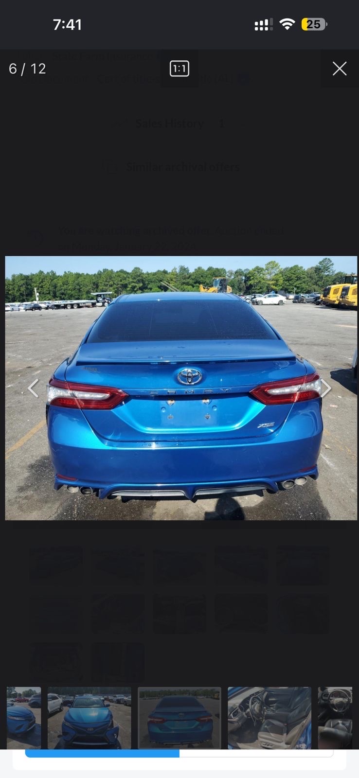 2018 Toyota Camry XSE thumbnail 18