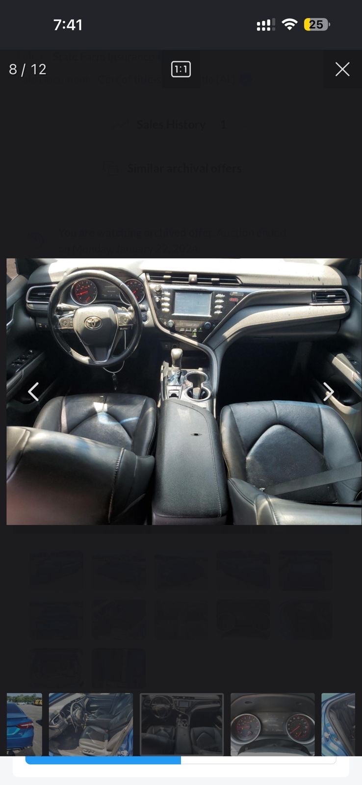 2018 Toyota Camry XSE thumbnail 20
