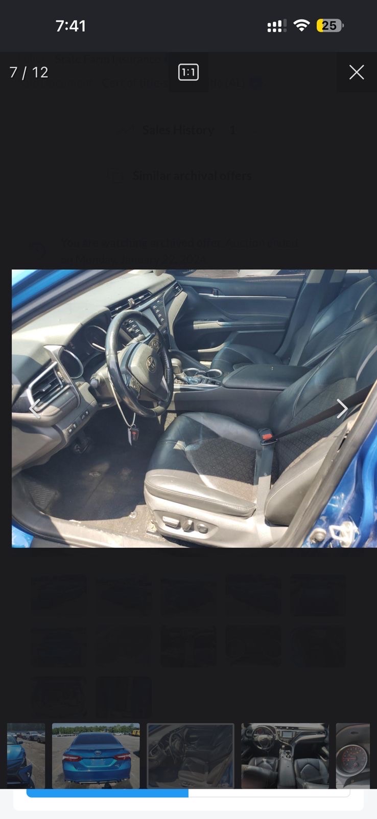 2018 Toyota Camry XSE thumbnail 21