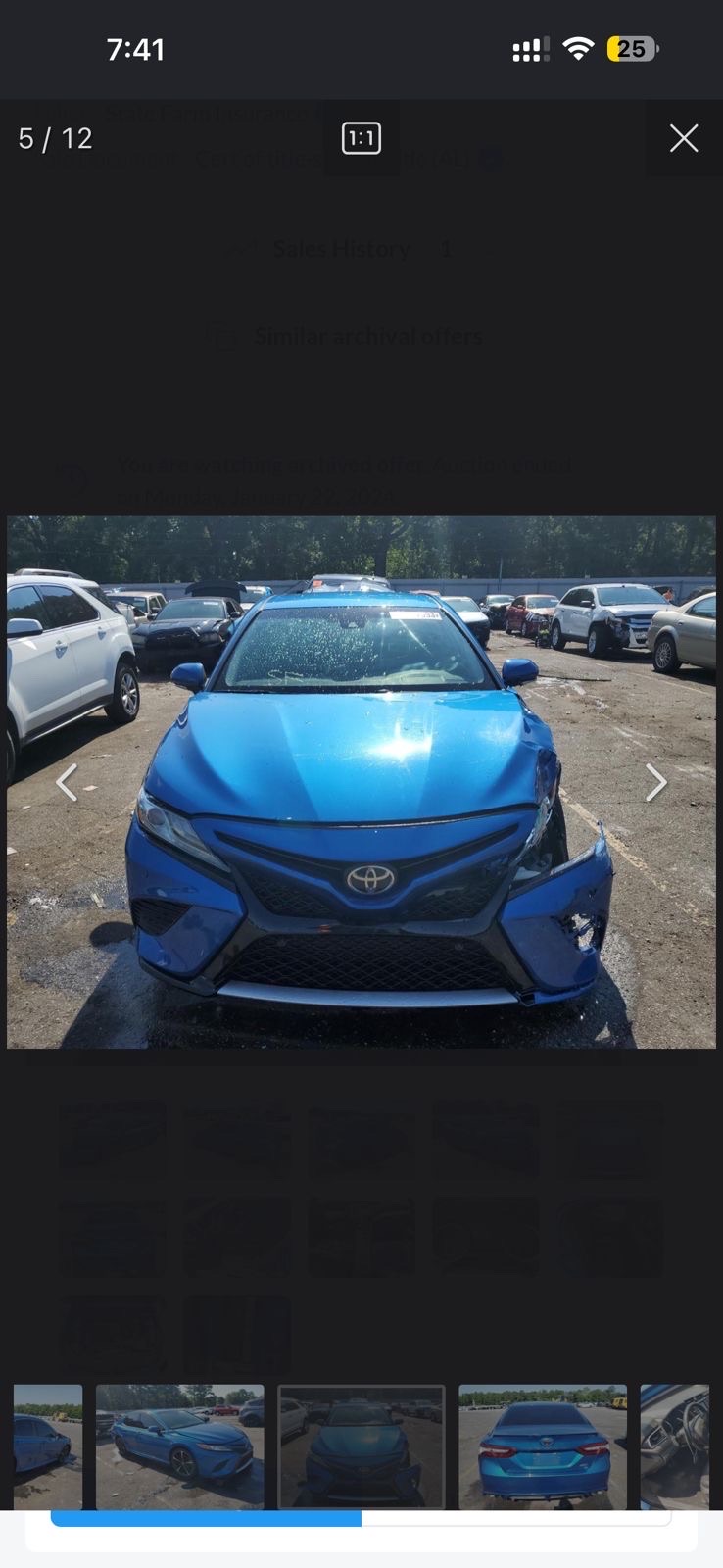 2018 Toyota Camry XSE thumbnail 22