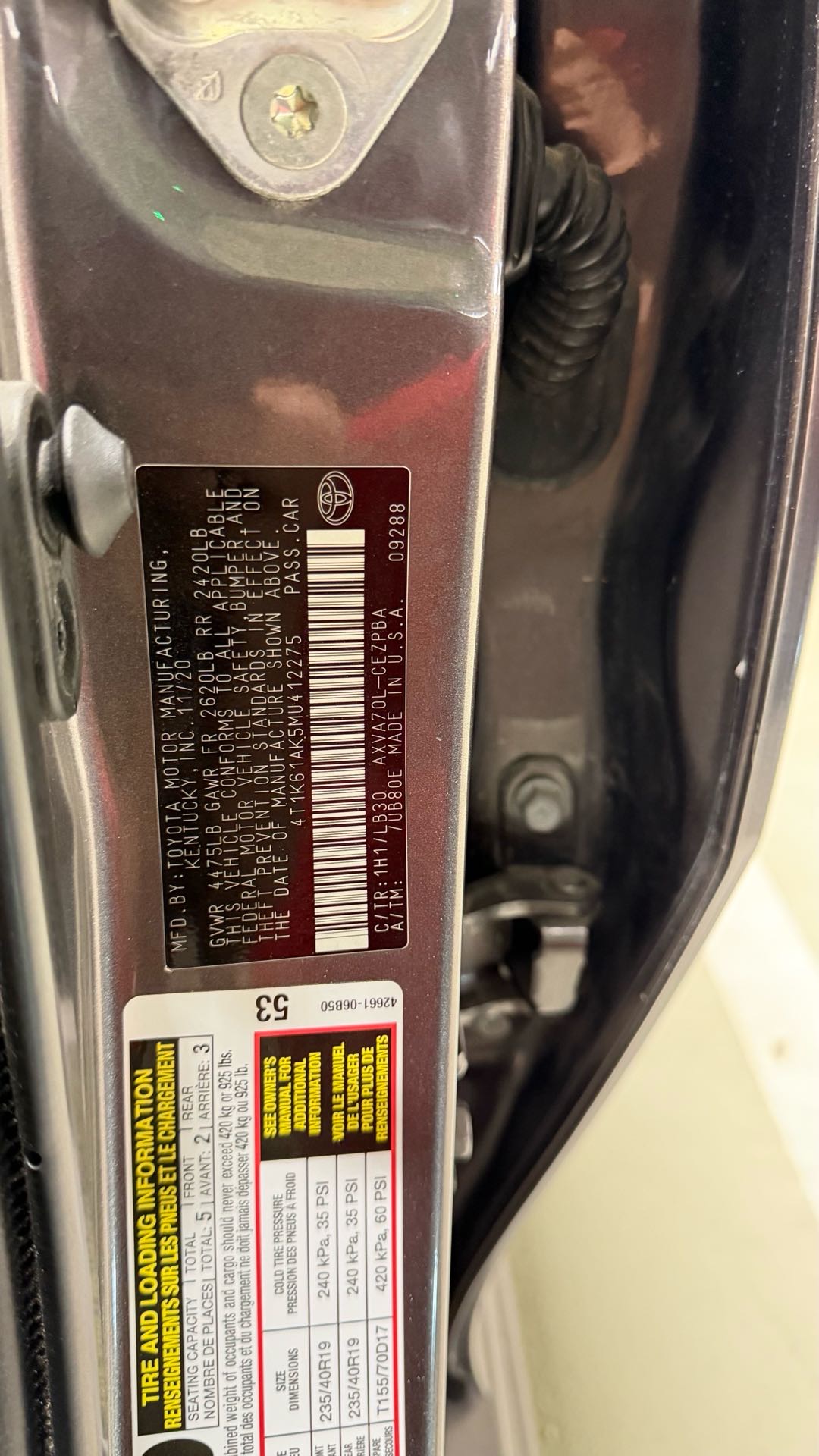 2021 Toyota Camry XSE thumbnail 14